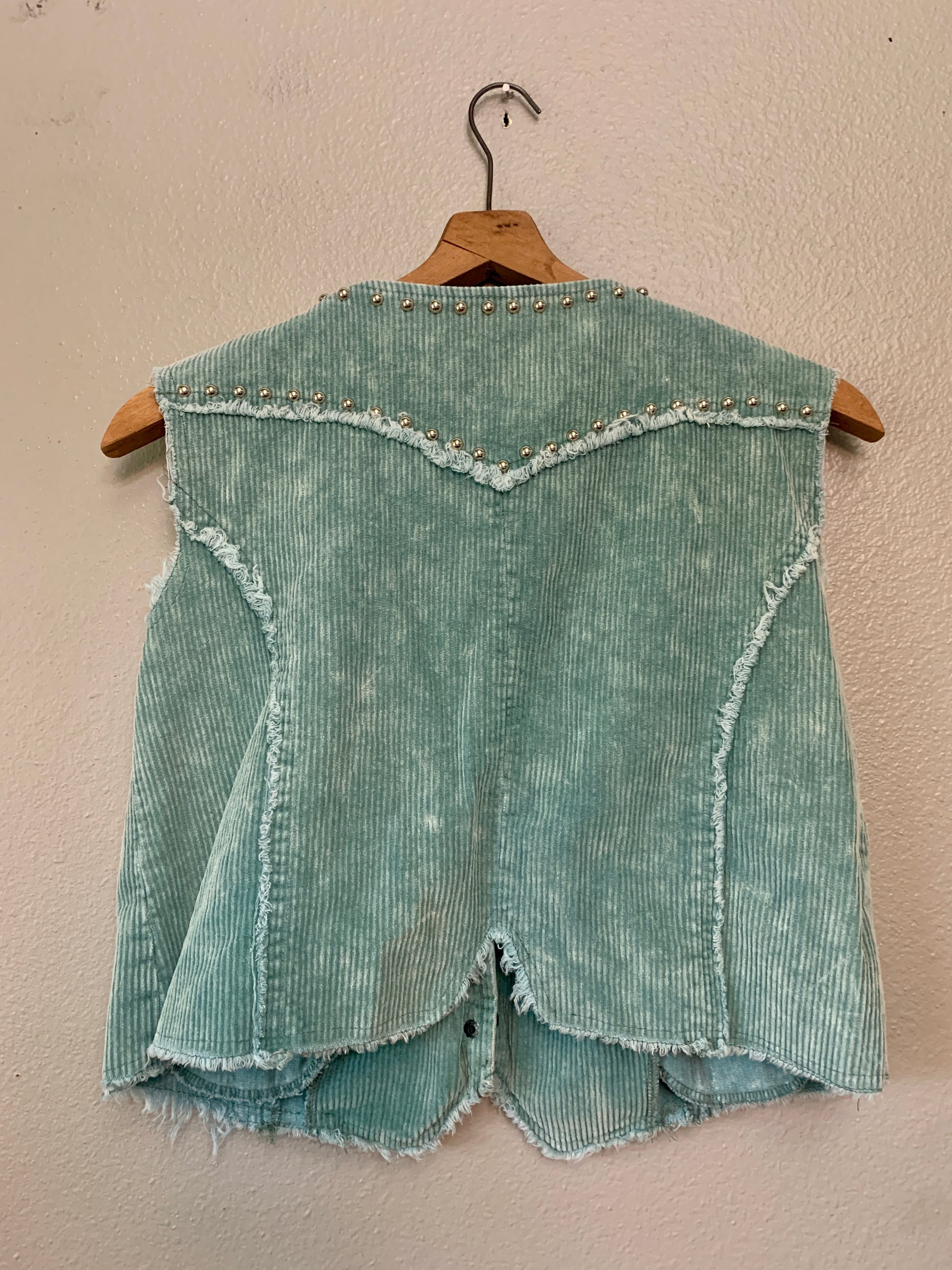 (M) POL Corded & Studded Vest